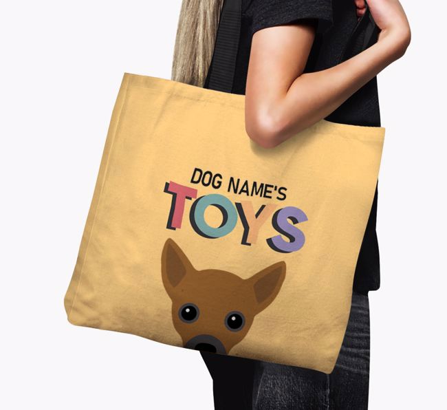 Toys: Personalised {breedFullName} Canvas Bag